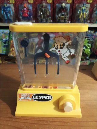 JUEGO AGUA GEYPER COCINERO PERFECTO ESTADO