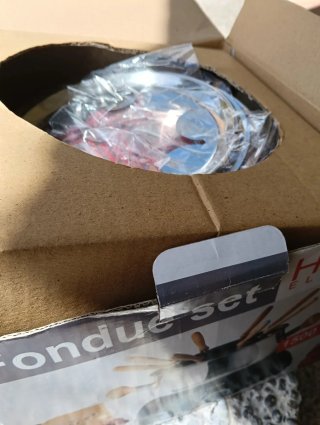Horno Eléctrico Home Fondue set