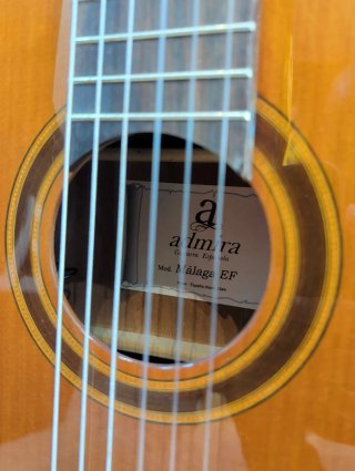 Guitarra Clásica Málaga Electrificada