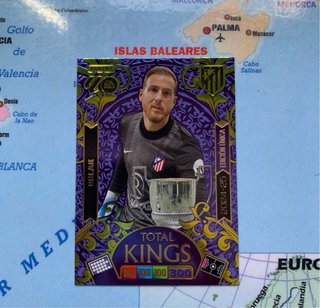 Oblak Total Kings Edición Única Adrenalyn 25-26