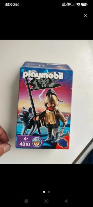 Playmobil 4810 Guerrero Lobo