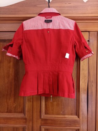 Giacca Luisa Spagnoli rossa
