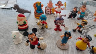 27 Figuras Goma Años 80/90