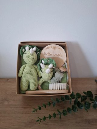 Set Bebé Dino Crochet