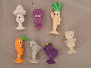 Lidl Stikeez Frutas y Verduras 2018