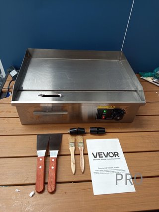 VEVOR Plancha Eléctrica 3200 W 535 x 300 mm.