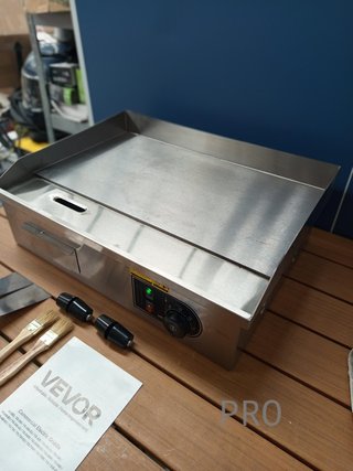 VEVOR Plancha Eléctrica 3200 W 535 x 300 mm.