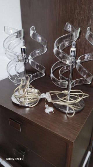 Lampadario moderno completo di abat-jour