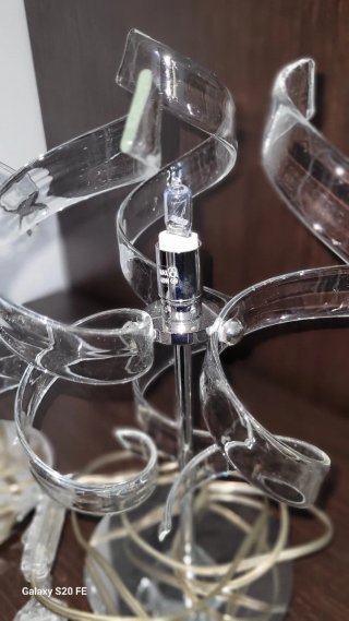 Lampadario moderno completo di abat-jour