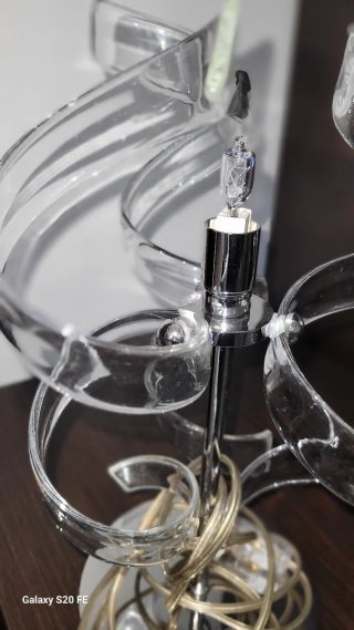Lampadario moderno completo di abat-jour