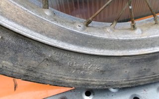Rueda Delantera Bultaco Tralla 102