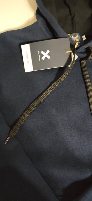 Sudadera Blue Banana T-S Azul Marino. Nueva