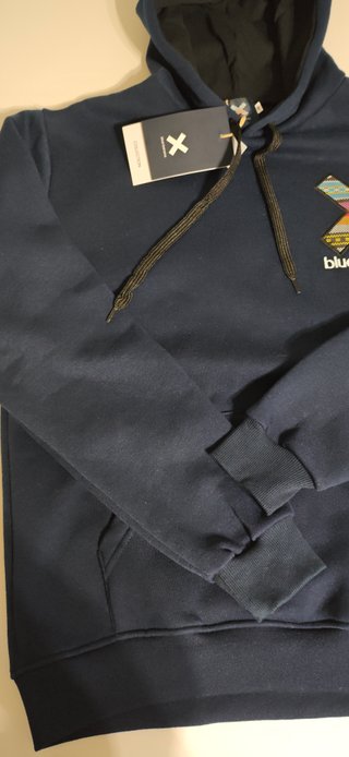 Sudadera Blue Banana T-S Azul Marino. Nueva