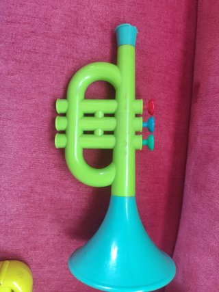 Lote Juguetes Musicales: Tambor, Trompeta y Xilófo