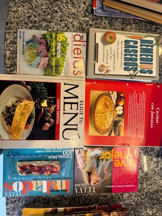 Libros de toda clase de Recetas