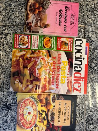 Libros de toda clase de Recetas