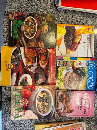 Libros de toda clase de Recetas