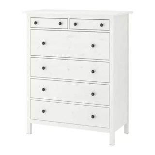 Cajonera Alta Ikea Hemnes Blanca