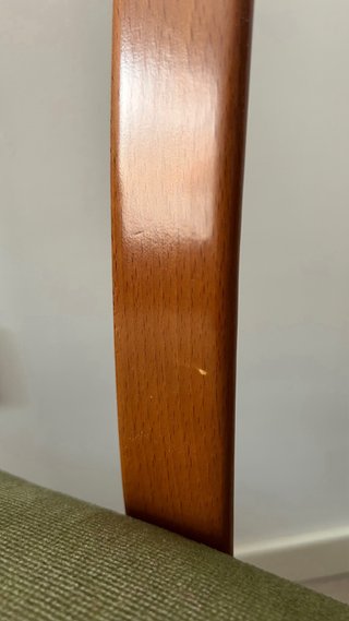 Juego de 4 Sillas Comedor Madera Tapizadas