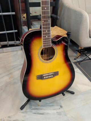 Guitarra Acústica Crusader CF4001