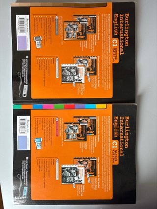 100% nuevos - burlington C1 Workbook + Student’s