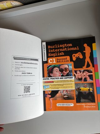 100% nuevos - burlington C1 Workbook + Student’s