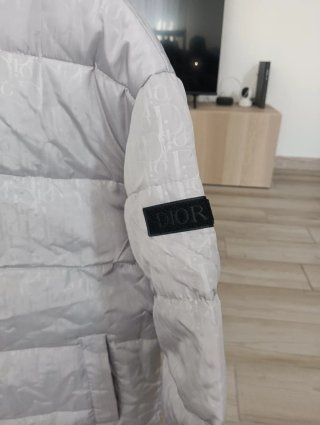 Piumino Dior Oblique Grigio Originale