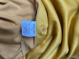 Vestido elegante amarillo talla 44