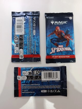 3x Magic The Gathering Marvel Spider-Man Play Boos
