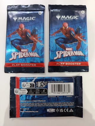 3x Magic The Gathering Marvel Spider-Man Play Boos