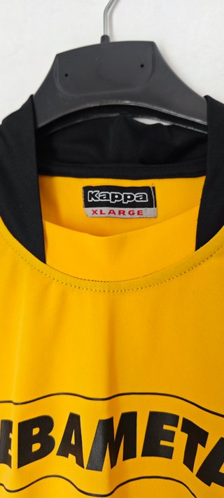 Maglia Kappa Vintage Febametal XL Giallo/Nero