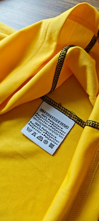 Maglia Kappa Vintage Febametal XL Giallo/Nero
