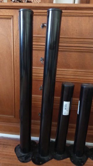 Gambe in ferro per tavolo (Set di 6)