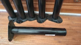 Gambe in ferro per tavolo (Set di 6)