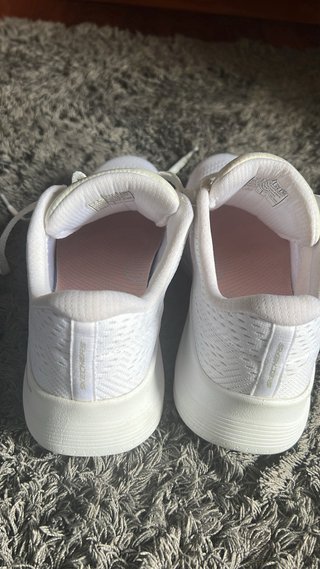 Zapatillas Skechers Arch Fit Blancas Mujer