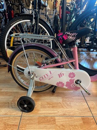 Bici Monty City 1 Niñas 16 rosa