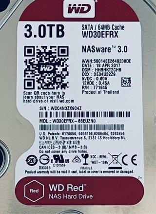 NAS QNAP TS-112 + HDD 3TB Server Cloud