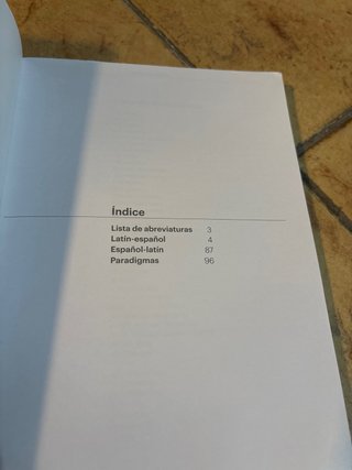 Diccionario latin-español