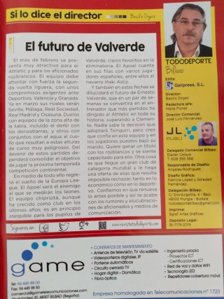 Revista Todo Deporte Bilbao, #9 año 2017