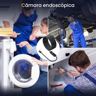 SIN ABRIR Cámara Endoscópica 5 Metros