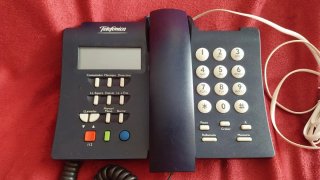 Teléfono fijo vintage