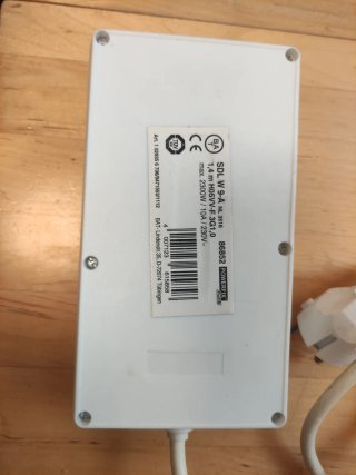 Regleta 3+6 enchufes con interruptor