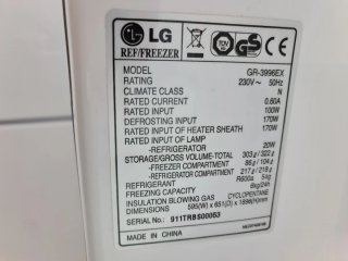 Nevera LG A+