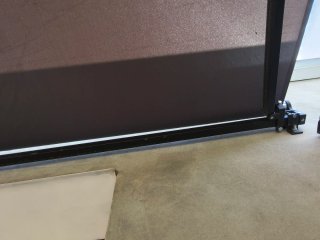 Toldo retráctil Kesser gris
