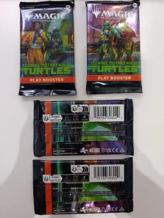 Magic The Gathering: TMNT Play Booster Packs