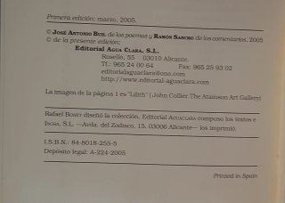 AD INFINITUM - Poesia - Poemario