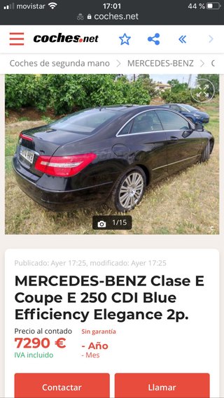 Mercedes-Benz Clase E 2010