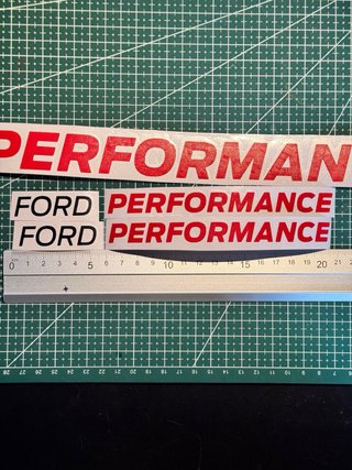 Pegatina Ford Performance Vinilo