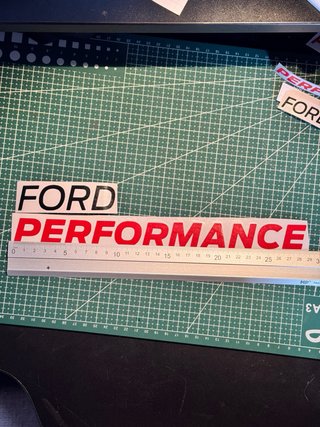 Pegatina Ford Performance Vinilo