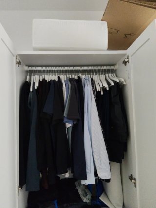 Armario Ikea Platsa Blanco 80x191
